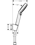 Dušo komplektas Hansgrohe Crometta Vario/Porter 1.6