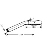 Dušo galva Hansgrohe Croma S Vario 110
