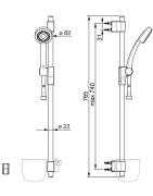 Dušo komplektas Oras Natura 500