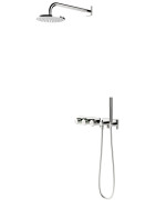 Lietaus dušo dekoratyvinė dalis Oras Signa, su dušo komplektu