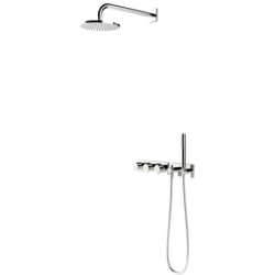 Lietaus dušo dekoratyvinė dalis Oras Signa, su dušo komplektu