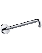 Dušo alkūnė Hansgrohe potinkinei dušo galvai iš sienos, 389mm