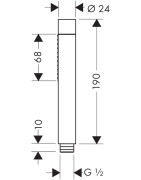 Dušo galva Hansgrohe Axor Starck Baton, 2 srovių