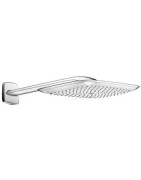 Dušo galva iš sienos Hansgrohe Pura Vida 400, su 390mm alkūne