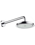 Dušo galva iš sienos Hansgrohe Raindance Classic 180, su alkūne