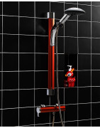 Dušo maišytuvas Gustavsberg Coloric, Raudonas