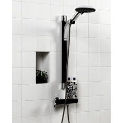 Dušo maišytuvas Gustavsberg Coloric, Juodas