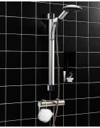 Dušo maišytuvas Gustavsberg Coloric, Sidabrinis