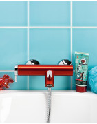 Dušo/vonios maišytuvas Gustavsberg Coloric, Raudonas