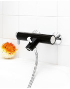 Dušo/vonios maišytuvas Gustavsberg Coloric, Juodas