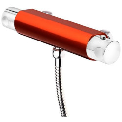 Termostatinis dušo maišytuvas Gustavsberg Coloric, Raudonas