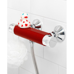 Termostatinis dušo maišytuvas Gustavsberg Coloric, Raudonas