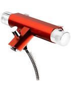 Termostatinis dušo/vonios maišytuvas Gustavsberg Coloric, Red