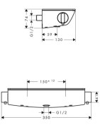 Termostatinis dušo maišytuvas Hansgrohe EcoStat Select