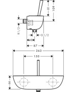 Dušo maišytuvas Hansgrohe PuraVida