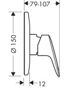 Dekoratyvinė dalis Hansgrohe Logis