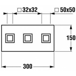 Potinkinis vonios/dušo maišytuvas Jika Cubito, be dušo komplekto