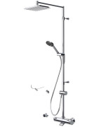 Termostatinis lietaus dušo komplektas Oras Optima, su snapu