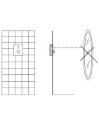 Termostatinio dušo maišytuvo dekoratyvinė dalis Oras Electra