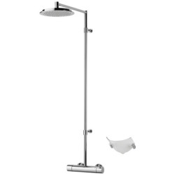 Termostatinis lietaus dušo komplektas Oras Cubista