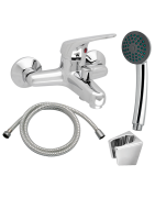 Vonios ir dušo maišytuvas Slovarm TA 4015, su dušo komplektu