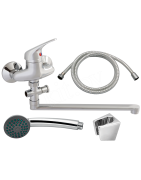 Vonios ir dušo maišytuvas Slovarm TA 4018, su dušo komplektu