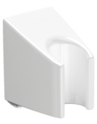 Rankinio dušo laikiklis Oras Apollo, plastikinis, baltas