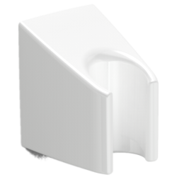 Rankinio dušo laikiklis Oras Apollo, plastikinis, baltas