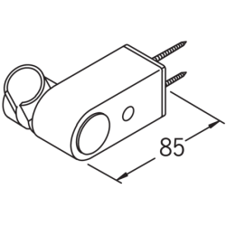 Dušo Oras Apollo laikiklis, reguliuojamas