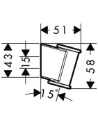 Dušo laikiklis Hansgrohe Porter Classic