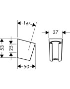 Dušo laikiklis Hansgrohe Porter S
