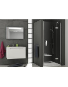Dušo durys Ravak SMSD2 B/R, dviejų elementų, varstomos