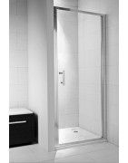 Dušo durys Jika Cubito Pure 90, vieno elemento, varstomos