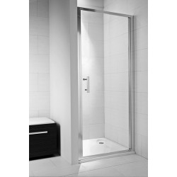 Dušo durys Jika Cubito Pure 90, vieno elemento, varstomos