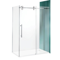 Šoninė dušo sienelė Roth KIB/1000, su skaidriu stiklu