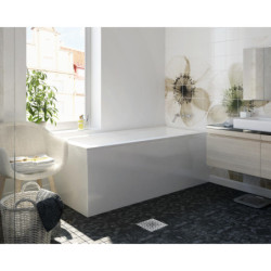 Vonia Balteco Forma 170x75 cm, su rėmu ir apdaila E1/E3