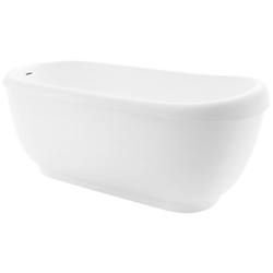 Akmens masės vonia Balteco Xynox Vero, 167x74cm, Balta