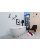 Akmens masės vonia Balteco Xynox Vero, 167x74cm, Balta