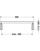 Atrama voniai Duravit D-Code