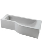 Vonia Ideal Standard Connect 170x55/70cm, su atrama ir sifonu