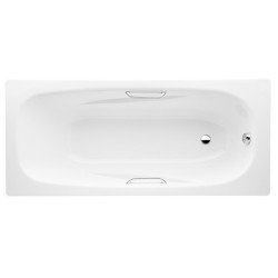 Vonia Jika Alma 170x75cm, su rankenėlėmis