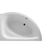 Vonia Kyma Nida 170x120x68cm, su kojelėmis, dešinė