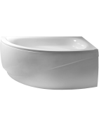 Vonia Kyma Nida 170x120x68cm, su kojelėmis, dešinė