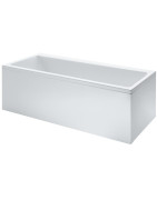 Vonia Laufen Pro 180x80cm, su dešininiu "L" formos paneliu