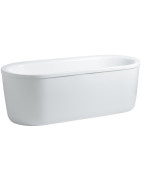 Vonia Laufen Solutions 180x80 cm, ovali, laisvai statoma