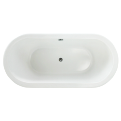 Vonia Paa Andante 190x89 cm, ovali, įleidžiama, su rėmu