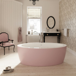 Vonia Paa Aria 174x84 cm, ovali, laisvai pastatoma