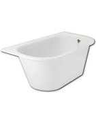 Vonia Paa Vario 160x75 cm, laisvai statoma