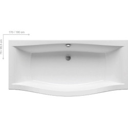 Vonia Ravak Magnolia 170x75cm, balta
