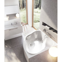 Vonia Ravak NewDay 140x140cm, balta